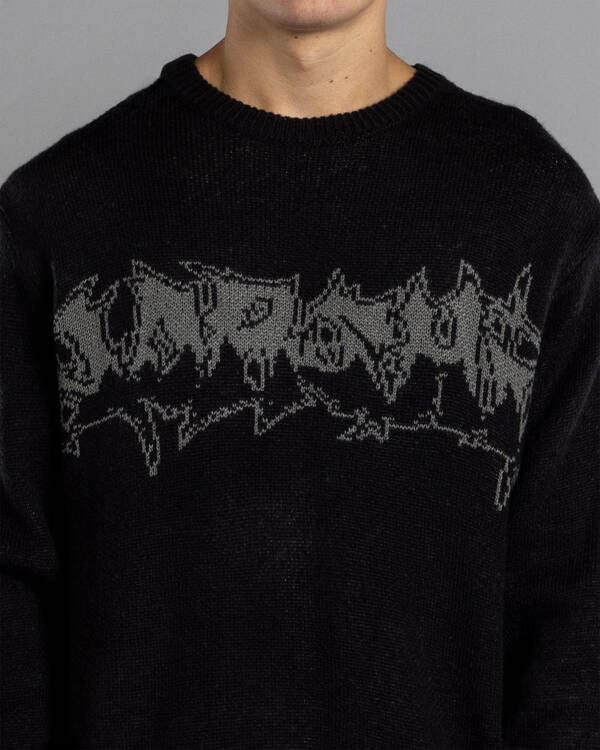 Worship Supplies Gnasher Knit Jumper for Mens