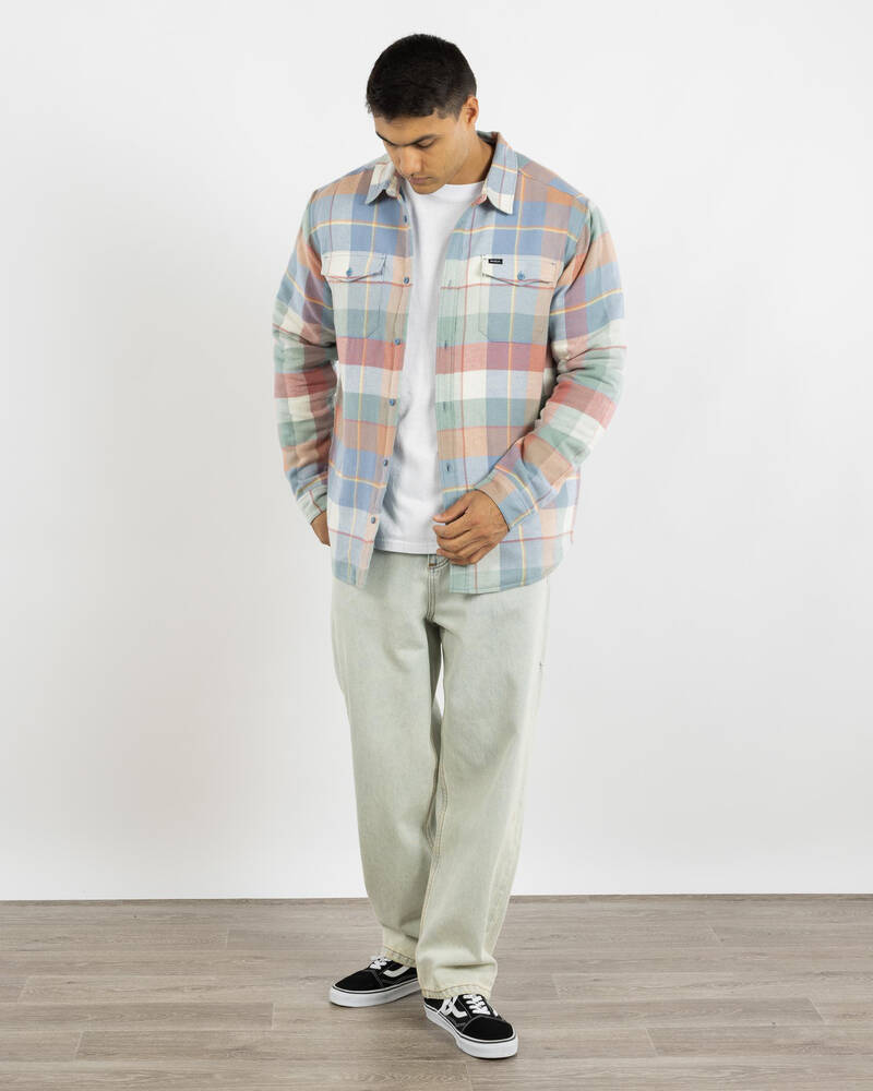 RVCA Replacement Quilted Flannel Shirt for Mens