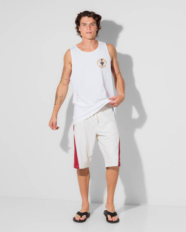The Mad Hueys Fanging Keg Singlet Tank for Mens