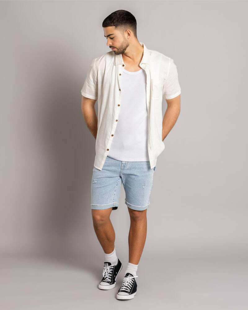 Skylark Tension Short Sleeve Shirt for Mens