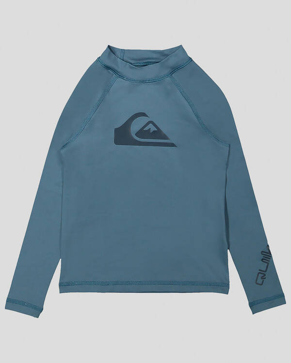 Quiksilver Toddlers' All Time Long Sleeve Rash Vest for Mens