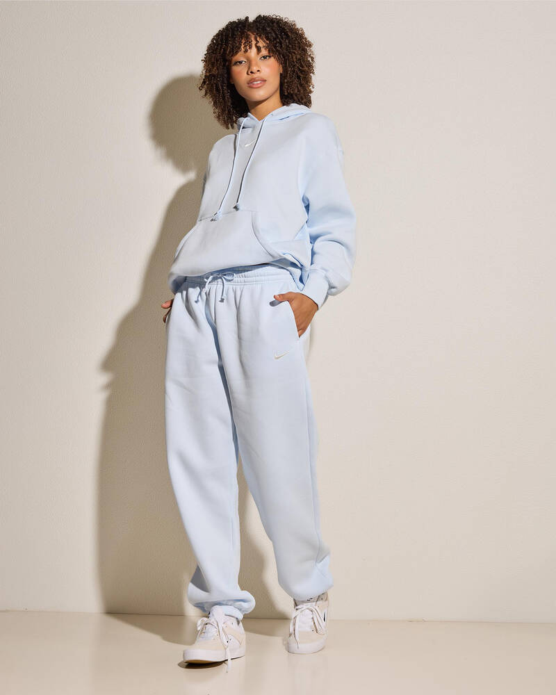 Nike Phoenix High-Waisted Oversized Track Pants for Womens