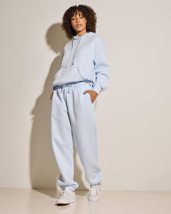 Nike Phoenix High-Waisted Oversized Track Pants for Womens
