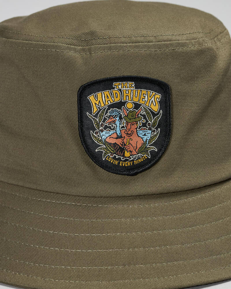 The Mad Hueys Lovin Every Minute Bucket Hat for Mens