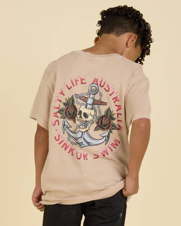 Salty Life Boys' Sink Or Swim T-Shirt for Mens