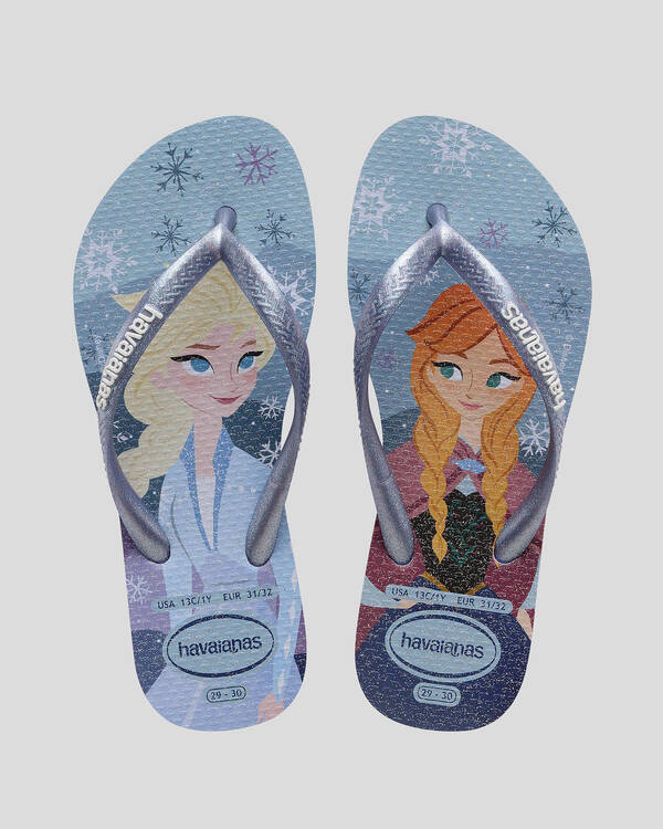 Havaianas Kids' Slim Frozen Princess Thongs for Womens