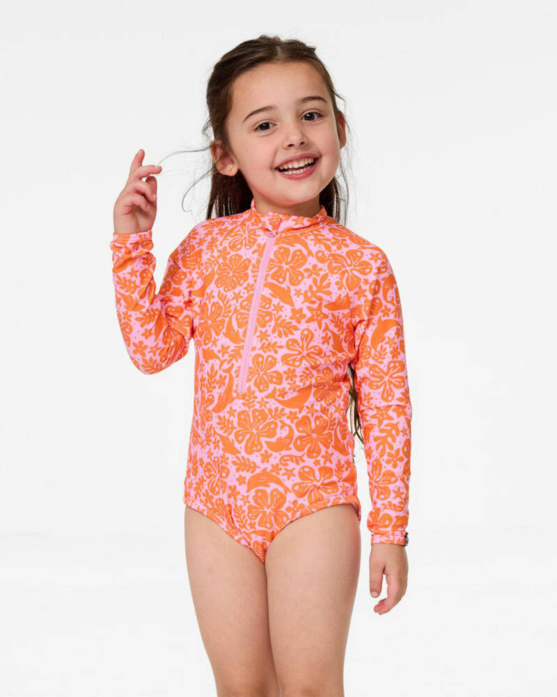 Rip Curl Toddlers' Sun and Swells Long Sleeve Surfsuit for Womens