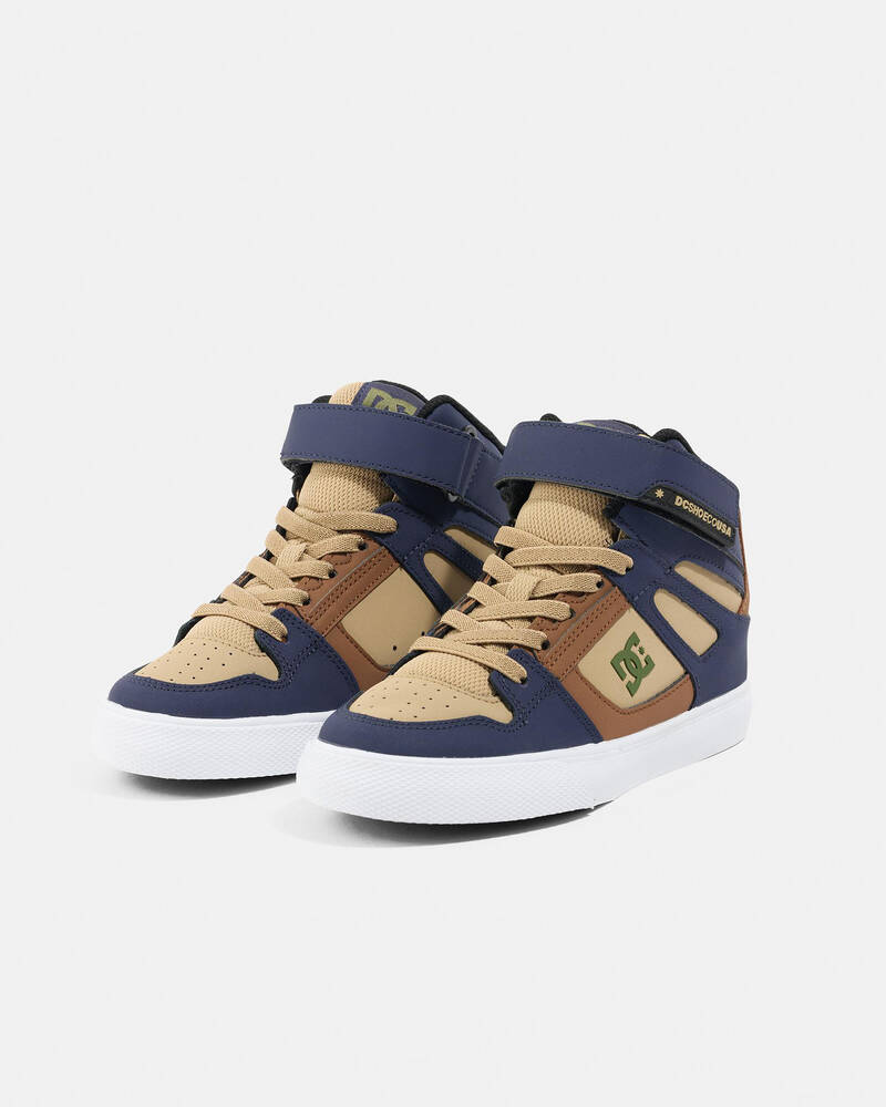 DC Shoes Boys' Pure High - Top EV Shoes for Mens