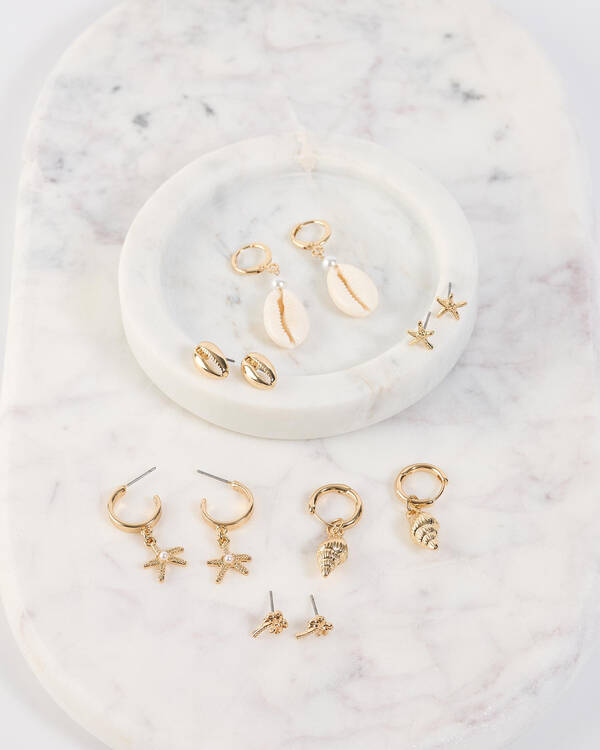 Karyn In LA Neptune Earring Pack for Womens