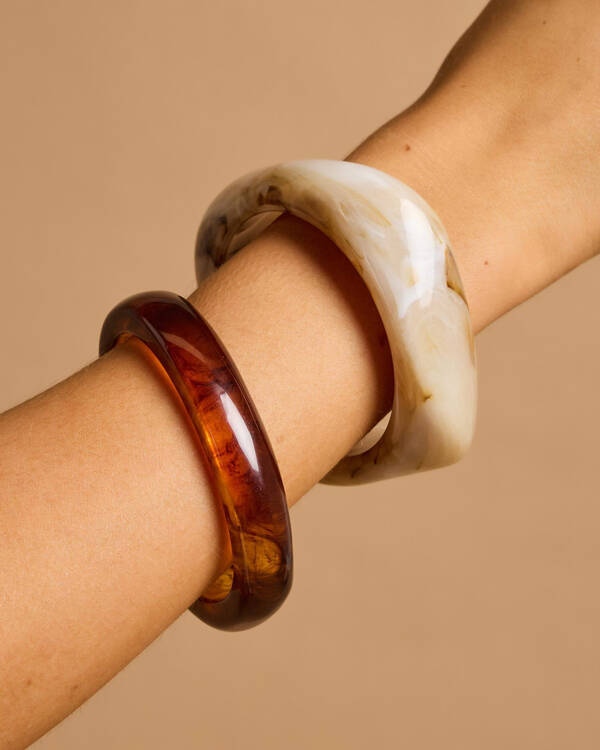 Karyn In LA Ginny Resin Bangle pack for Womens