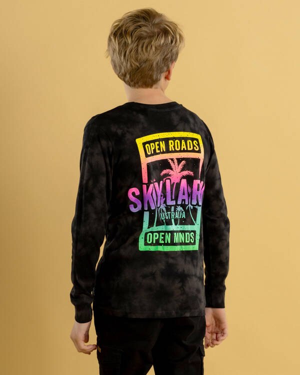Skylark Boys' Explicate Long Sleeve T-Shirt for Mens