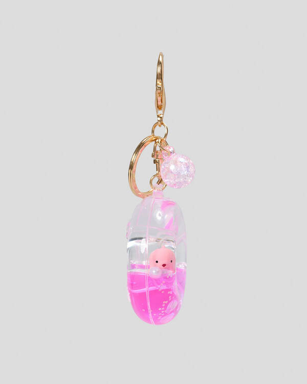 Karyn In LA Donut Whale Small Bag Charm for Womens