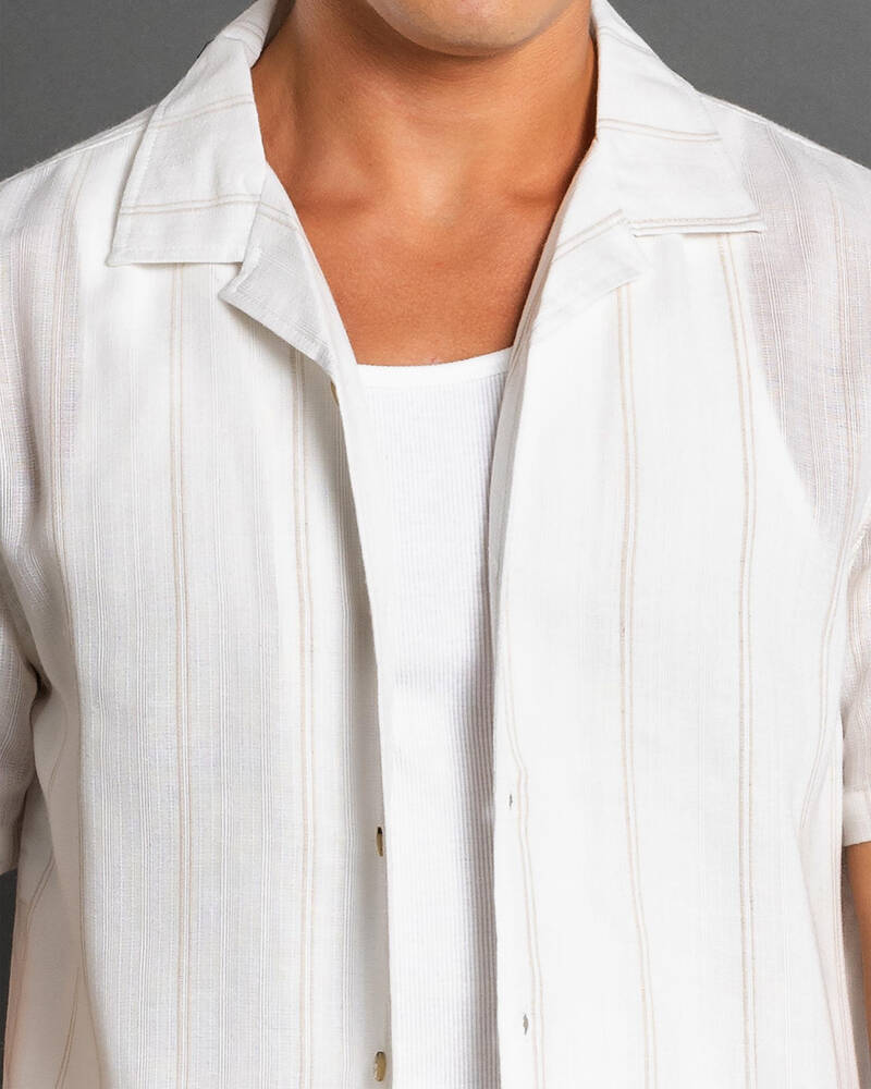Lucid Adrift Short Sleeve Shirt for Mens