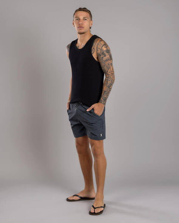 Salty Life Formal Elastic Waist Shorts for Mens