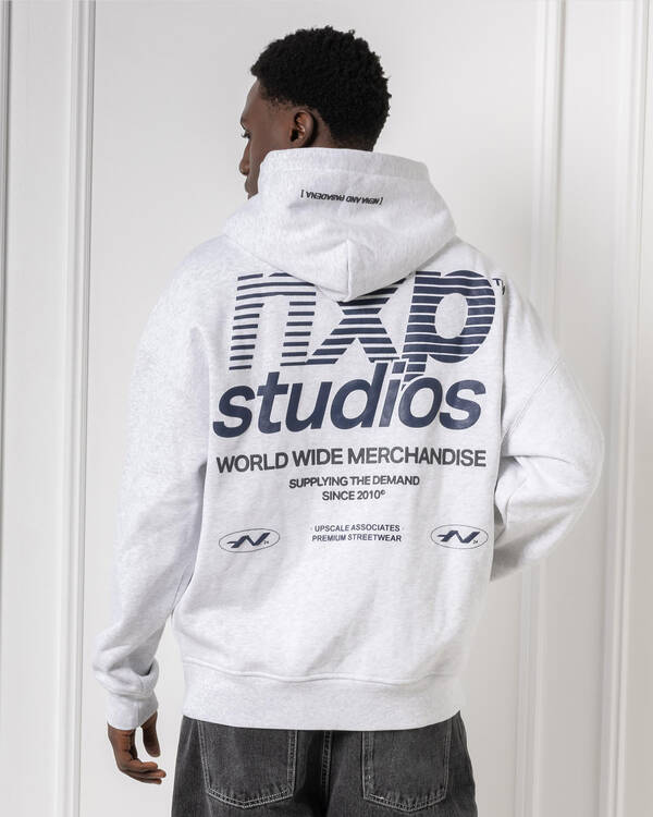 Nena & Pasadena Selection Box Fit Hoodie for Mens