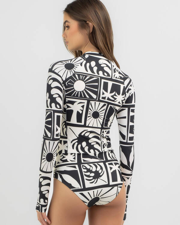 Rip Curl Santorini Sun UPF Long Sleeve Surfsuit for Womens