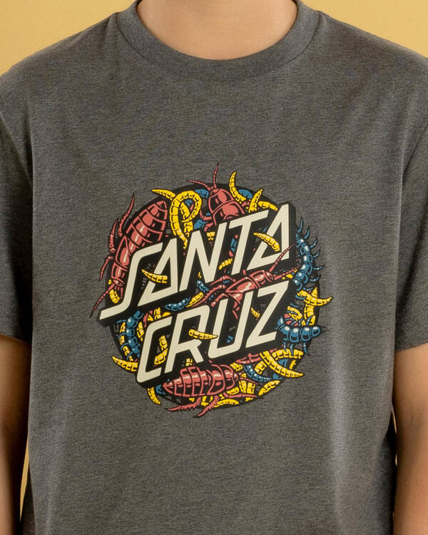 Santa Cruz Boys' Bug Dot Front T-Shirt for Mens