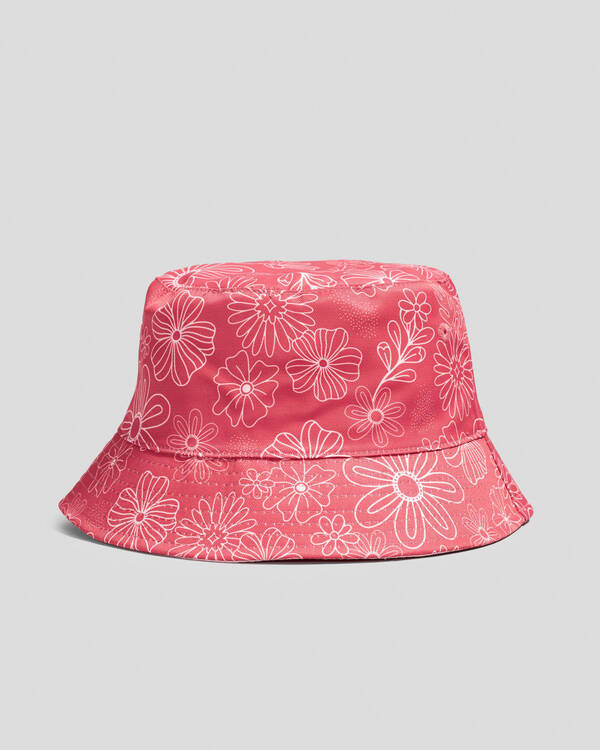 Santa Cruz Girls' Vibes Repeat Mono Bucket Hat for Womens