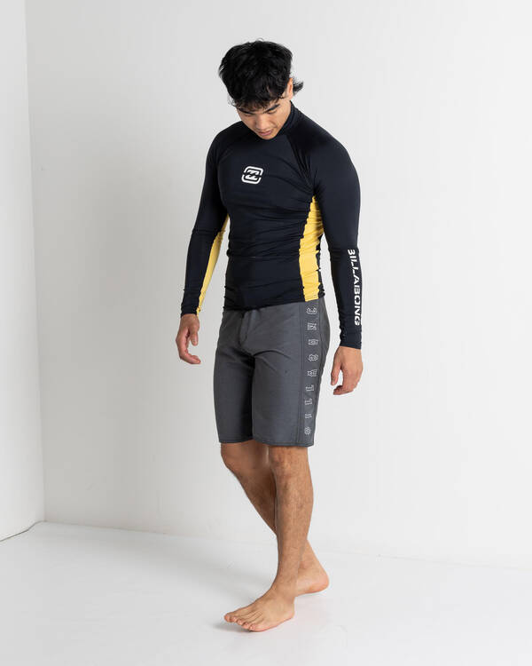 Billabong Jimmy Long Sleeve Rash Vest for Mens