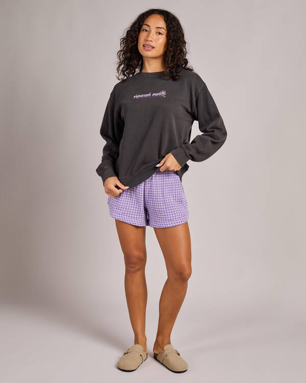 Rip Curl Neon Isles Crewneck Sweatshirt for Womens