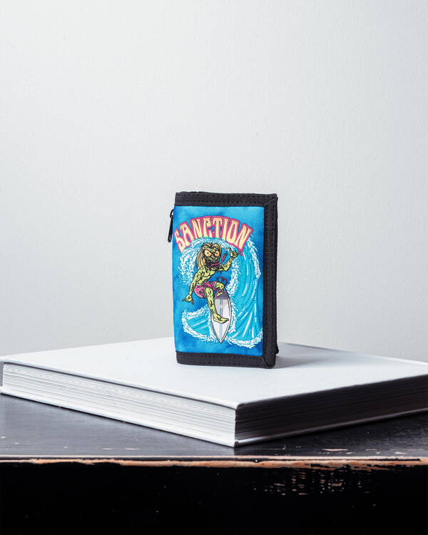 Sanction Pipeline Trifold Wallet for Mens