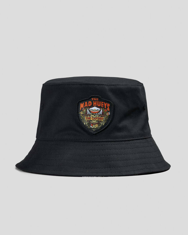 The Mad Hueys The Island Captain Reversible Bucket Hat for Mens