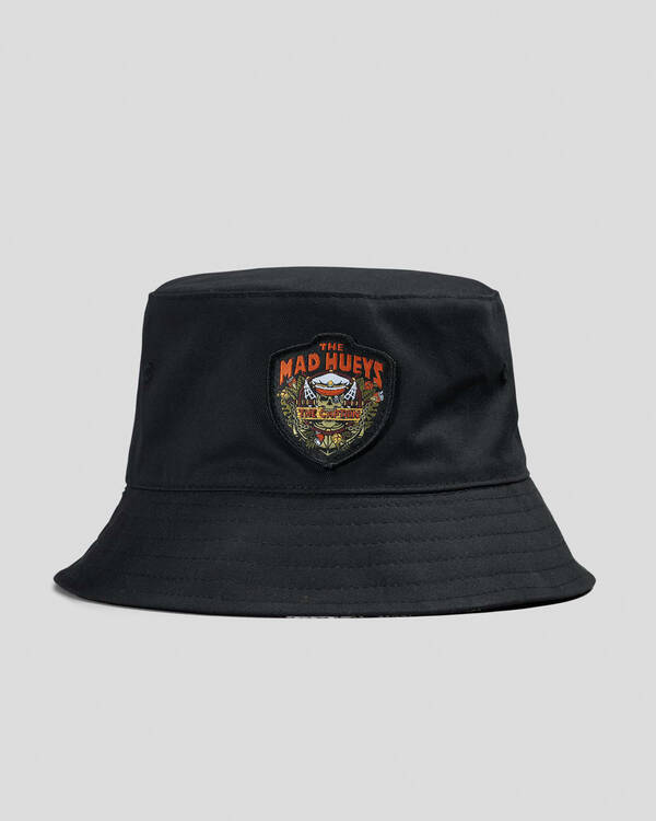 The Mad Hueys The Island Captain Reversible Bucket Hat for Mens