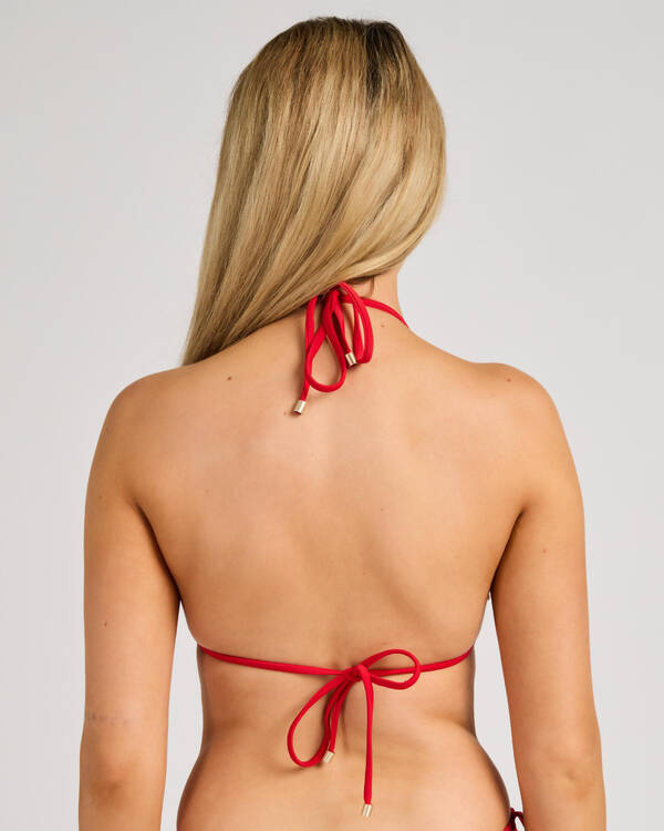 Rhythm Classic Sliding Triangle Bikini Top for Womens