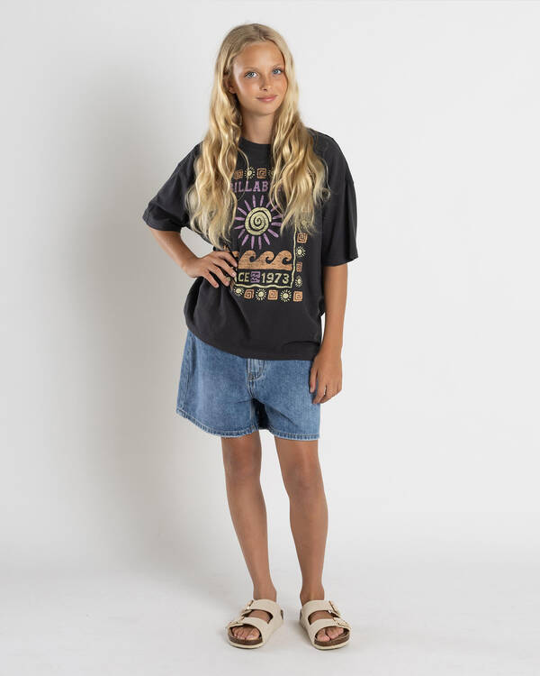 Billabong Girls' Waves And Sun T-Shirt for Womens