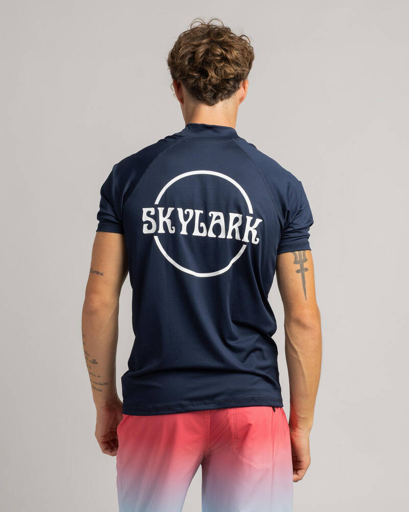 Skylark Immerse Short Sleeve Rash Vest for Mens