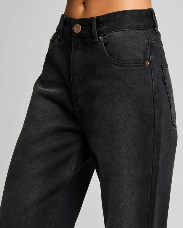 DESU Rocker Straight Leg Jeans for Womens
