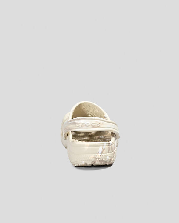 Crocs Classic Marble Clogs for Unisex
