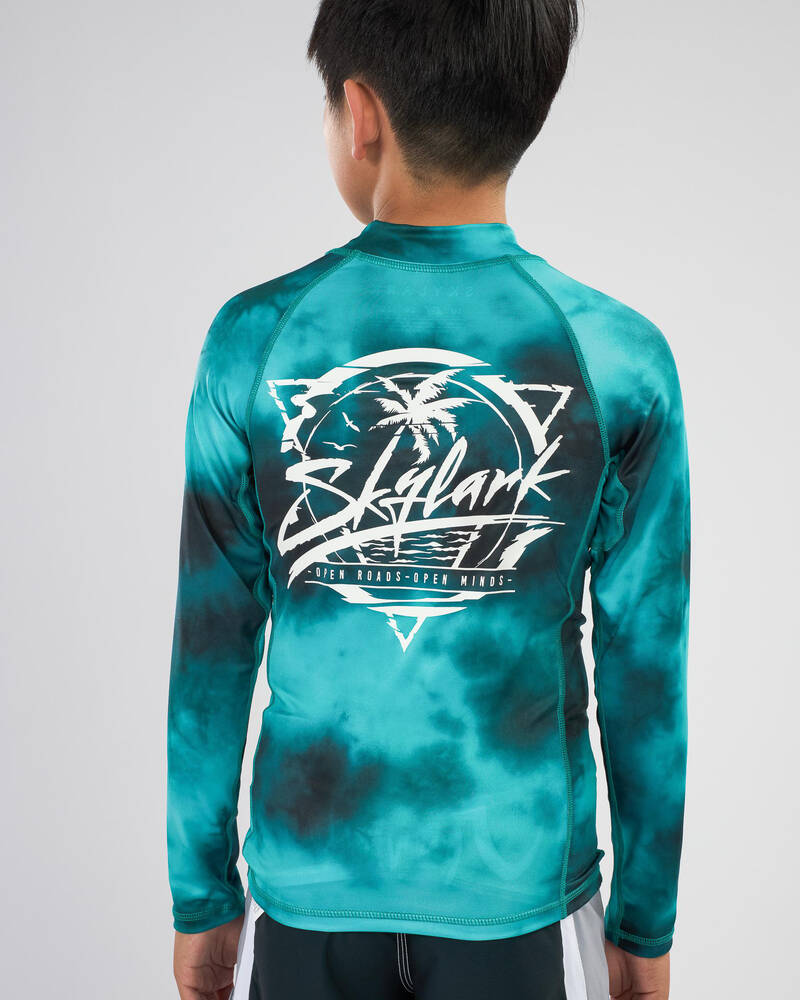 Skylark Boys' Cyclone Long Sleeve Rash Vest for Mens