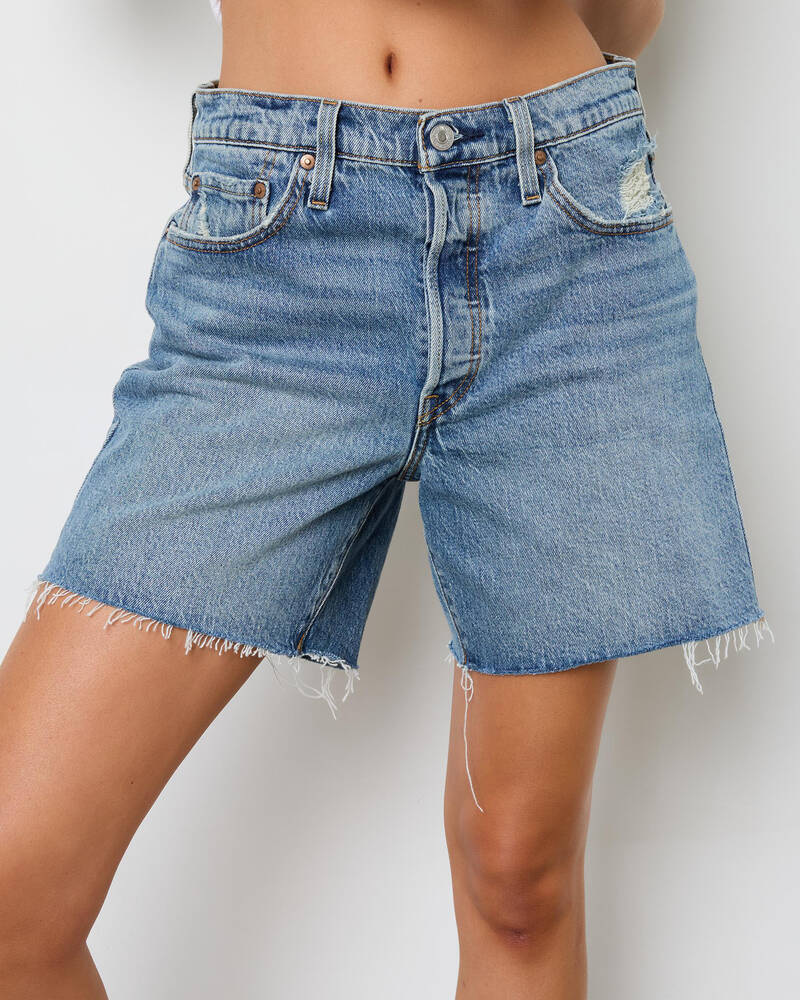 Levi's 501® Mid Thigh Denim Shorts for Womens