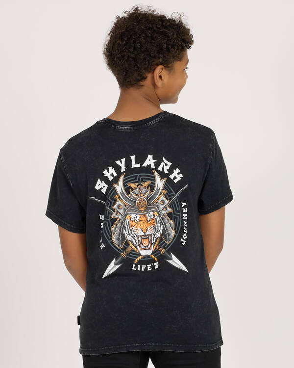 Skylark Boys' Samurai T-Shirt for Mens