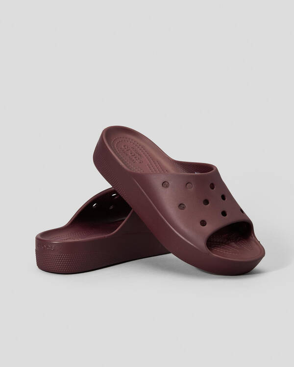Crocs Classic Platform Slides for Unisex
