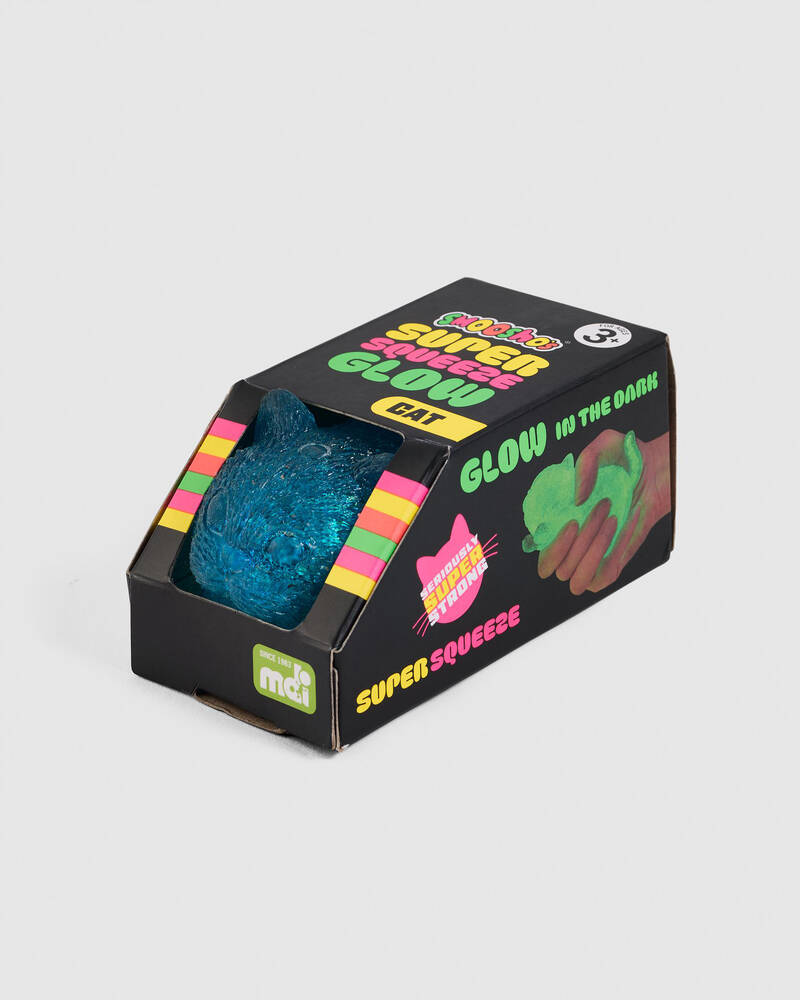 Smooshos Cat Glow In The Dark Squishy Fidget Toy for Unisex