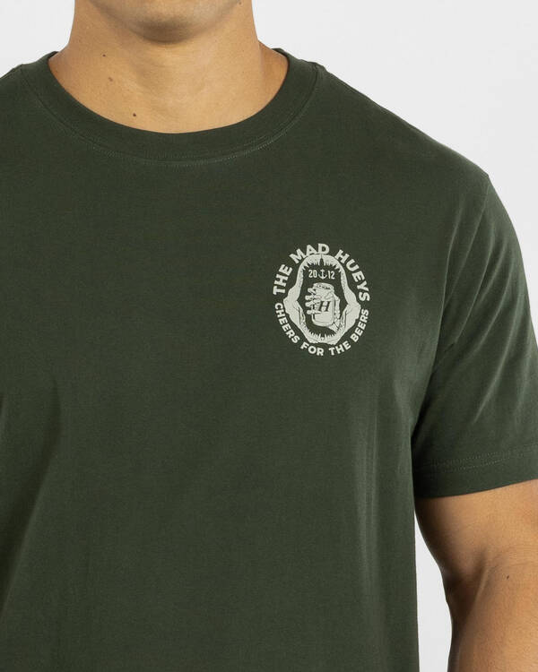 The Mad Hueys Cheers And Beers T-Shirt for Mens