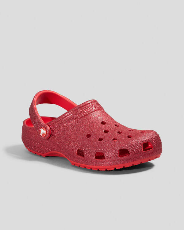 Crocs Classic Glitter Clogs for Unisex