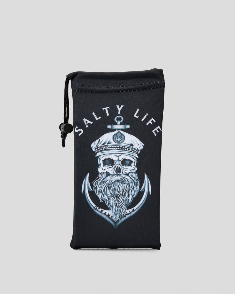 Salty Life Anchors Sunglasses Soft Case for Mens
