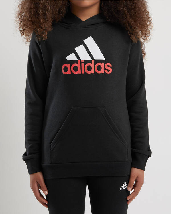 adidas Girls' Big Logo 2 Hoodie for Womens