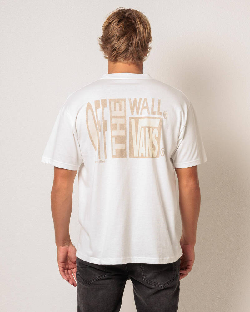 Vans Stretch Stack Crackle T-Shirt for Mens