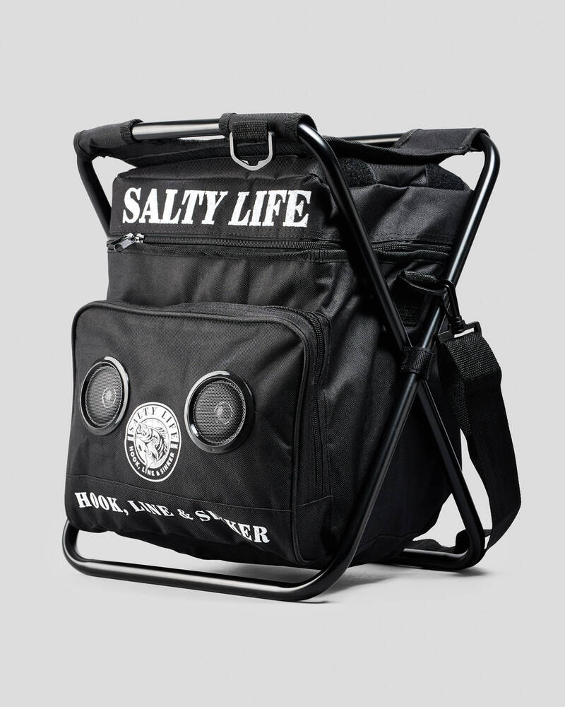 Salty Life Hooked Swivel Speaker Cooler Seat for Mens