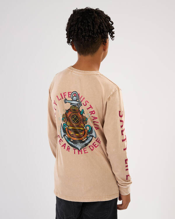 Boys' Fear The Deep Long Sleeve T-Shirt