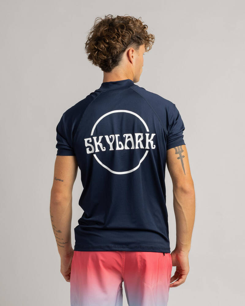 Skylark Immerse Short Sleeve Rash Vest for Mens