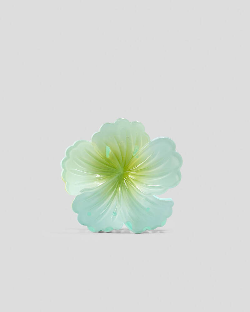 Karyn In LA Hibiscus Flower Hair Claw Clip for Womens