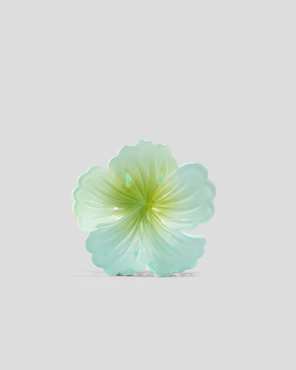 Karyn In LA Hibiscus Flower Hair Claw Clip for Womens