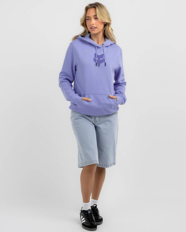 Fox Fox Head Fleece Pullover for Womens