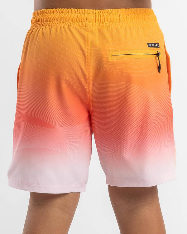 Skylark Boys' Detection Elastic Waist Shorts for Mens