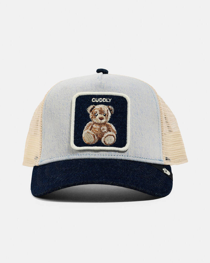 Goorin Bros Denim Cuddly Trucker Cap for Mens